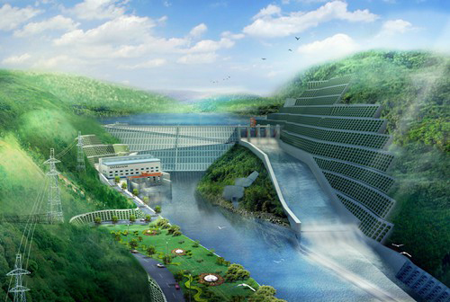 石河子老挝南塔河1号水电站项目